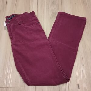 Ralph Lauren Raspberry corduroy pants